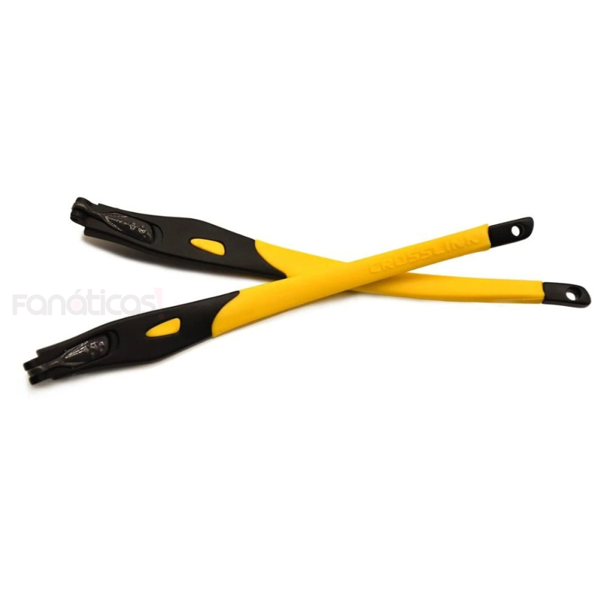 Par de Hastes Crosslink X8037 Preto e Amarelo